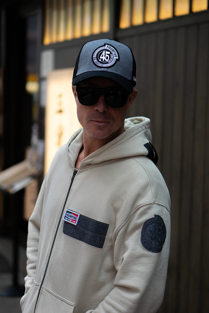 Flat tracker hat